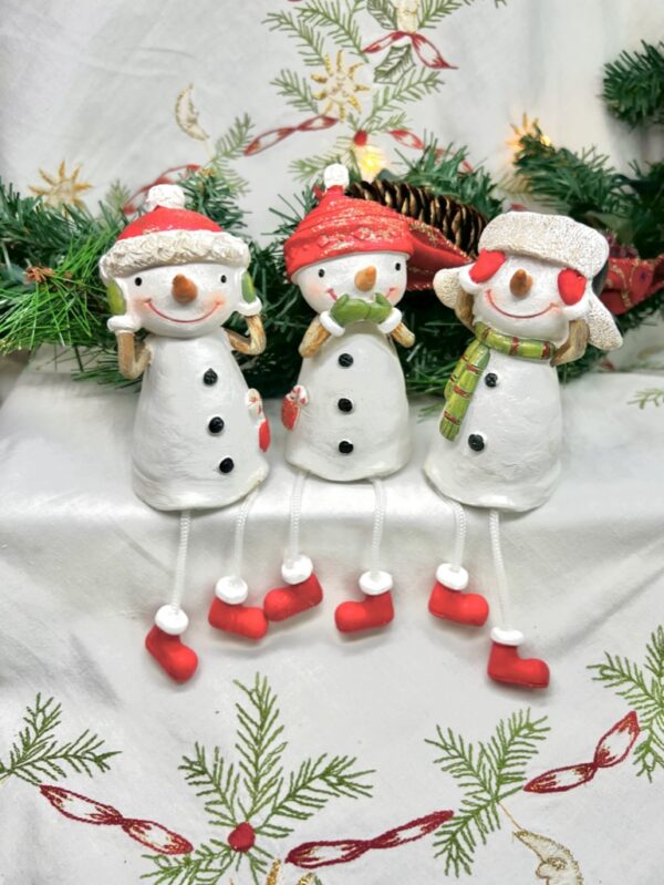 See No, Hear No, Speak No Snowman Set