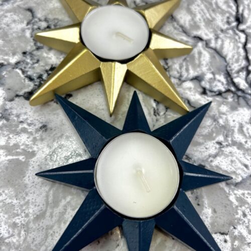 521CFC38-E060-450B-9A46-49AC7D174936_1_105_c Star Tea Light Holder