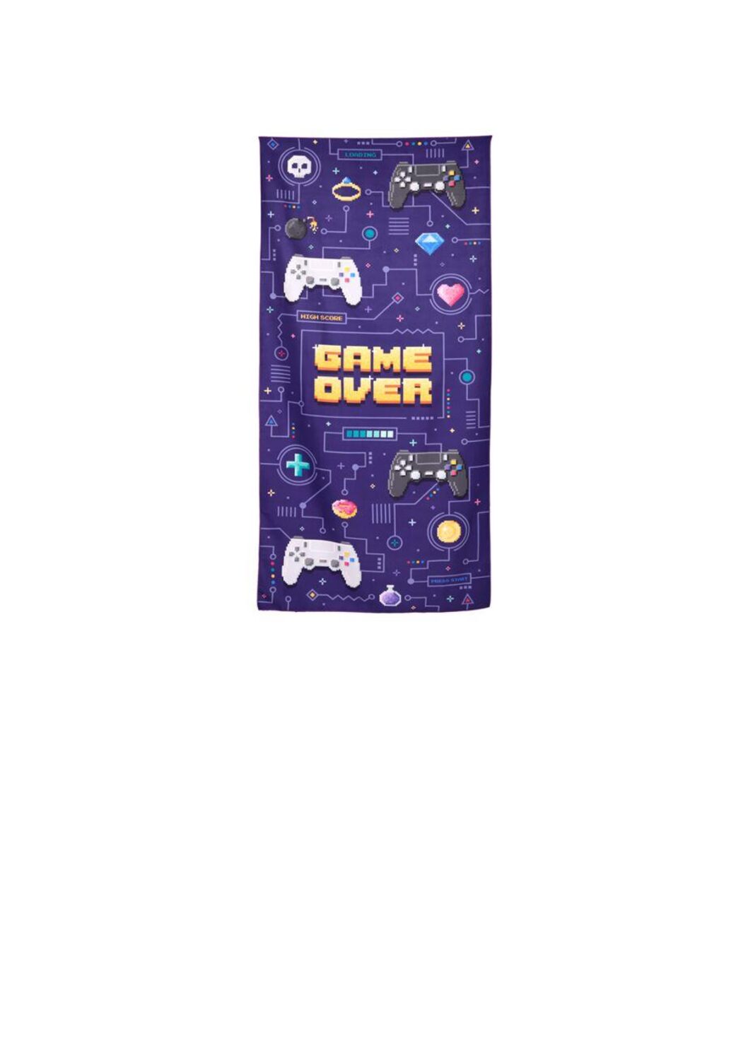 towel Game Over Microfibre Towel