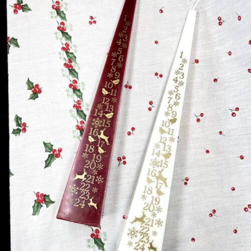 Christmas Advent Candle (33cm)