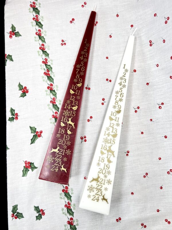 Christmas Advent Candle (33cm)