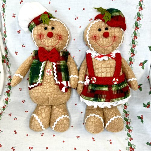 Festive Gingerbread Man & Woman