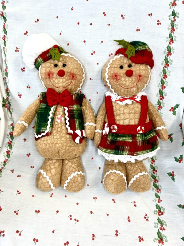 Festive Gingerbread Man & Woman