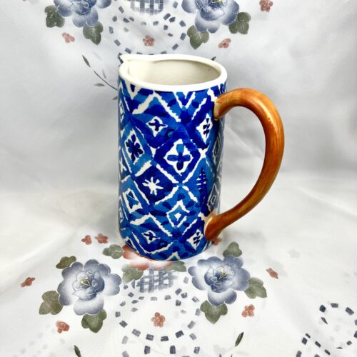 Blue Ceramic Jug