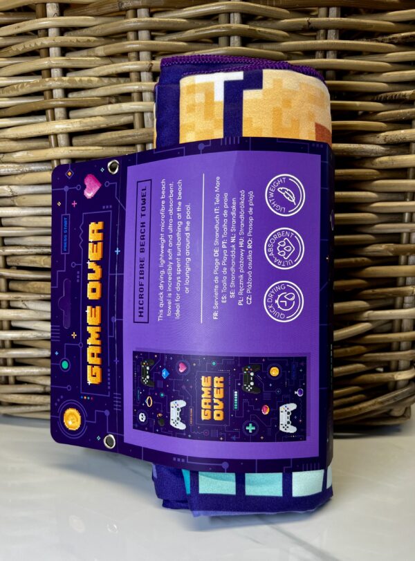IMG_7797 Game Over Microfibre Towel