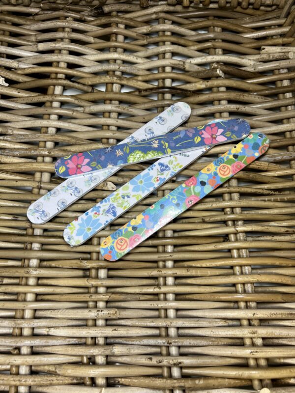IMG_7811 Blue Botanical Nail File