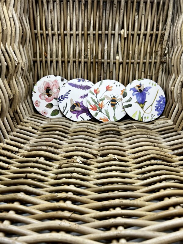IMG_7826 Nectar Meadows Cork coaster Set