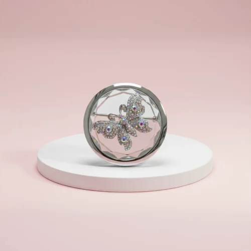 Butterfly Sparkle Compact Mirror