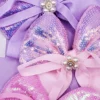 pink Pearl Sparkly Hair Bow