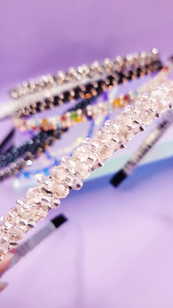 pink Crystal Hair band