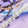 white Crystal Hair band